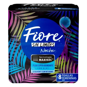 Toalla Fiore Noche C/A Manzanilla 8 PZS