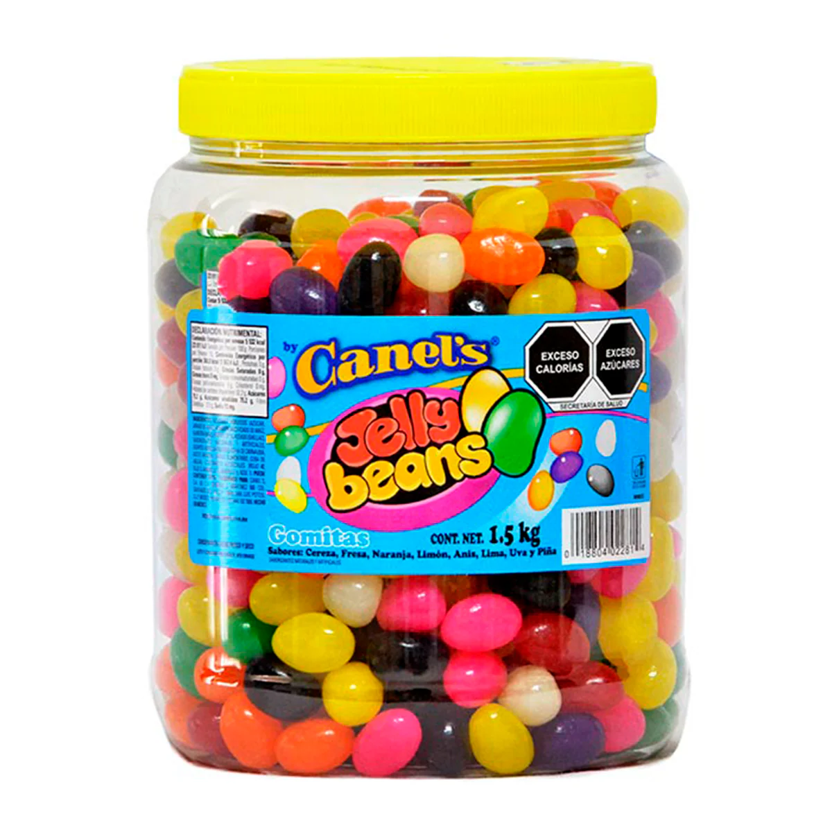 Dulce Gomita Canel'S Jelly Beans Vitrolero 1.5 KGS