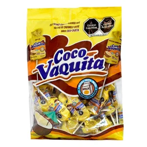 Exh Paleta CanelS Coco Vaquita CanelS 38 PZS