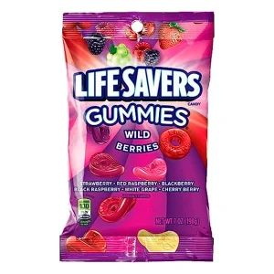Dul Gomas Lifesavers Berries Lifesavers Gummies B 198 GRS