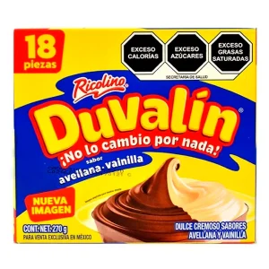 Exhibidor Duvalin Avellana Vainilla 18 PZS