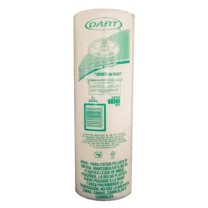 Tapa Plástica Dart con Ranura 100 PZS