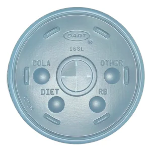 Tapa Dart Plast C/Ran 16Oz Dart Tapa  Plast C/Ran 16 100 PZS