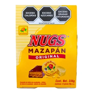 Exh Choco La Rosa Nugs/Mazapan De La Rosa 12 PZS