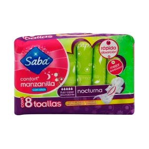 T Saba Conf Mnz Noc C/A Saba +2Paq 8 PZS