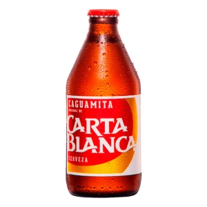 Cerveza Carta Blanca Caguamita 300 MLL