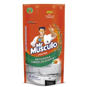 Mr Musculo Antigrasa Total Cocina Recarga 450 cc