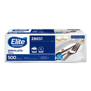 Elite Servilleta Mesa Una Hoja 500 unid
