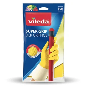 Vileda Guante Antideslizante Super Grip Talla M 1 par