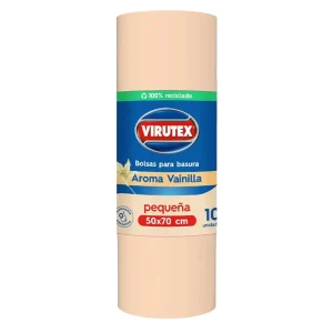 Virutex Bolsa de Basura Aroma Vainilla 50 x 70 cm 10 unid