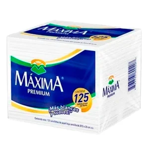 Servilleta Máxima Cuadrada 125 PZS