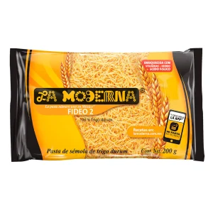 Sopa Moderna Fideo#2 Mas 10% 200 GRS