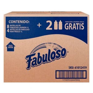 Limpiado L.Mult Fabuloso Lav8Pz-Mar4Pz +2Pzfablav500Mll K/E Fabuloso  Lavanda +2Pzfablav  K/E 1 LTS