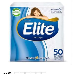 Elite Servilleta Mesa 6 x 50 unid
