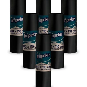 Impeke Bolsa de Basura Económica 80x110 cm 6 x 10 unid