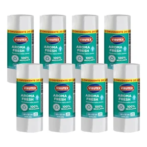 Virutex Bolsa de Basura Papelero 50 x 55 cm 8 x 20 unid