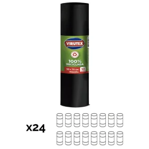 Virutex Bolsa de Basura Pequeña 50 x 70 cm 24 x 10 unid