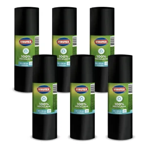 Virutex Bolsa de Basura Papelero 50 x 55 cm 6 x 20 unid