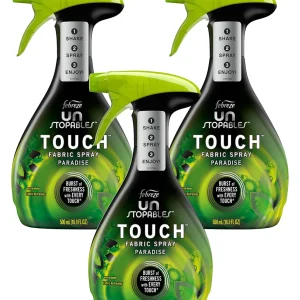 Febreze Aromatizante de telas Unstoppable Paradise 3 x 500 cc