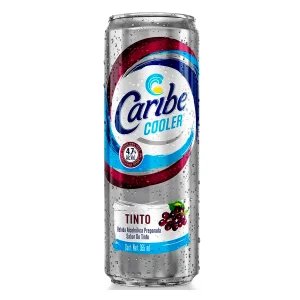 Bebida Caribe Cooler Lata Tinto 355 MLL