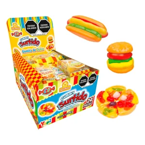 Dulce Exh Dul Gomit Las Delicias Gummy Surtido Las Delicias  Gummy Surtido 8 GRS