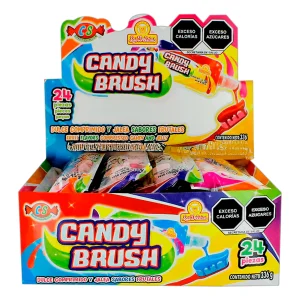 Dulce Exh Dul Las Delicias Candy Brush Las Delicias  Candy Brush 10 GRS