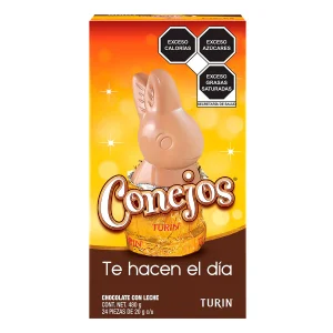 CHOCOLATE CONEJO TURIN 20 GRS