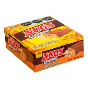 Chocolate Nugs Crujiente La Rosa 12 PZS