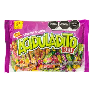 Dulce Caramelo La Rosa Acido C/Chile 100 PZS