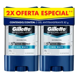 Desodora Exh Deo Gillette Ap Gel Cool Wave H Gillete Cool Wave Duopack Ge 82 GRS