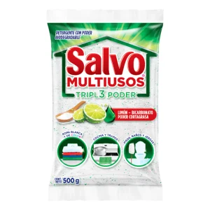 Detergente En Polvo Salvo Multiusos 500 GRS