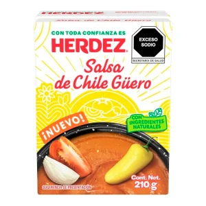 Salsa Herdez Chile Güero Herdez 210 GRS