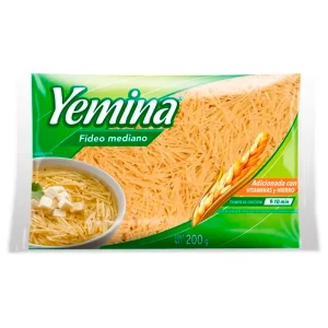 Sopa Yemina Fideo Med Pe Yemina 220 GRS