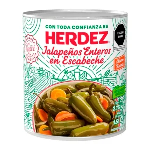 Chiles Herdez Jalapeños Enteros En Escabeche Herdez 390 GRS