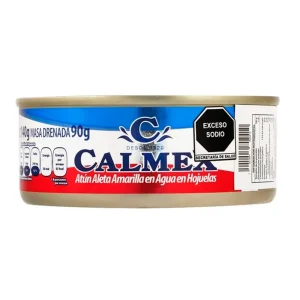 Atun Calmex Aleta Amaril Agua Calmex 135 GRS