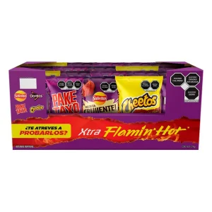 Botanas Sabritas Flamin Hot 14 PZS