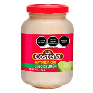 Mayonesa Costeña Limon 8 C/Limon 190 GRS