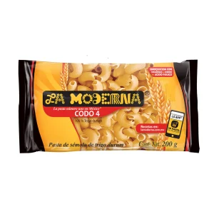 Pasta Codo 4 La Moderna 200 G