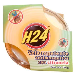 Veladora H-24 Repele A Mosquito 120 GRS