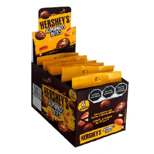 Chocolat Exh Choco HersheyS Bites Almendra HersheyS  Bites Almendra 43 GRS