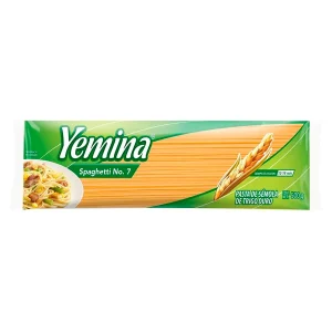 Sopa Yemina Spaguetti 7 500 GRS
