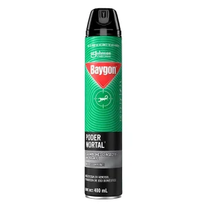 Insecticida Baygon Poder Mortal Aerosol 400 MLL