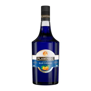 Licor Flamingo Blue Curazao 1 LTS