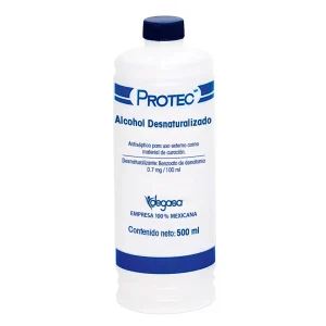 Alcohol Protec Desnaturalizado 500 MLL