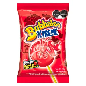 Paleta Bubba Xtreme Fresa 20 Pzas 20 PZS