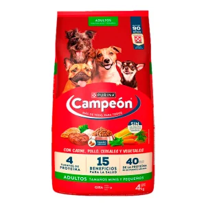 11 Alim Purina Campeon Adulto Mini/Peq Purina 4 KGS