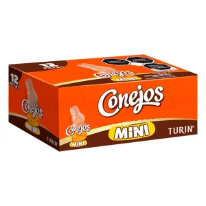 Exh Choco Turin Conejos Mini Turin 10 GRS