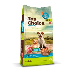 Alimento Para Perro Top Choice Cachorro/Adulto Razas Pequeñas 20 PZS
