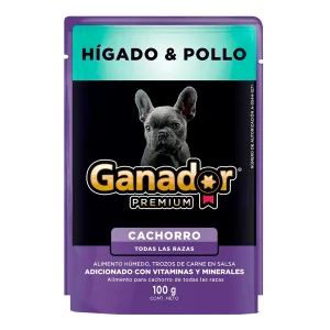 Alim Ganador Premium Cachorro Hig/Pollo Ganador 100 GRS