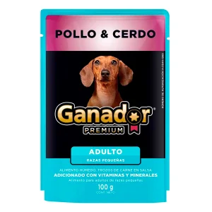 Alim Ganador Premium Adulto R.P Pollo/Cerdo Ganador 100 GRS